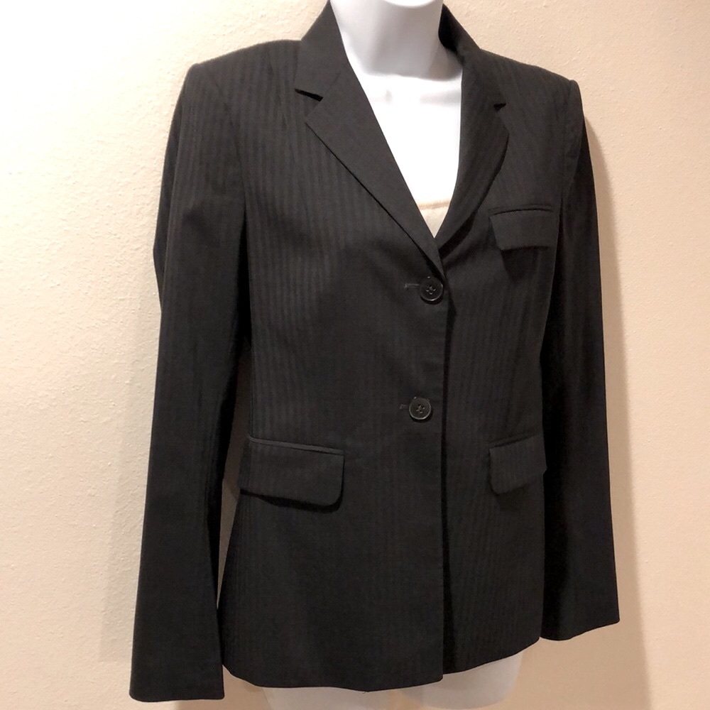 Theory wool blazer, black size 4 , 2 button